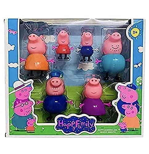 Pepa Pig Family ( Set of 6 )