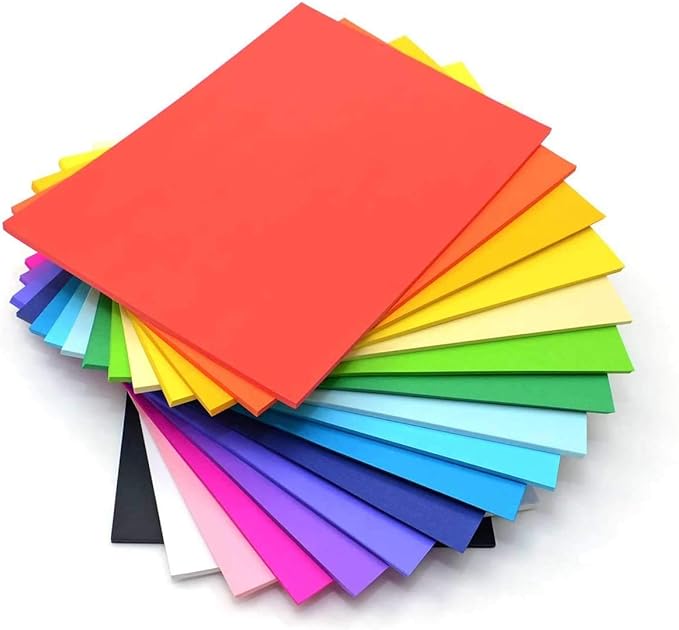 Color Sheets A4 Size ( Pack of 20 Sheets)