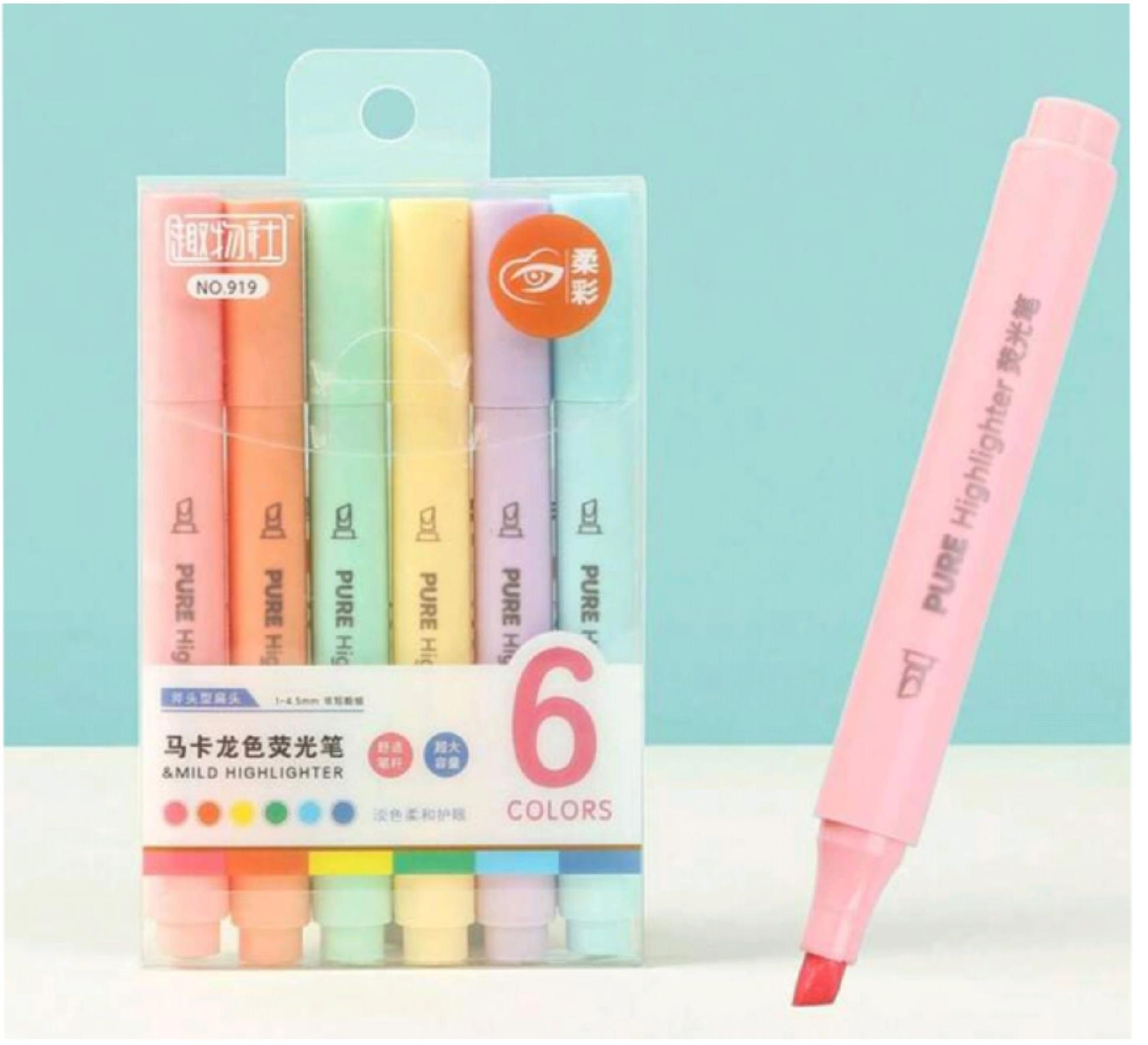 Highlighter Pen Set (Pack of 6)